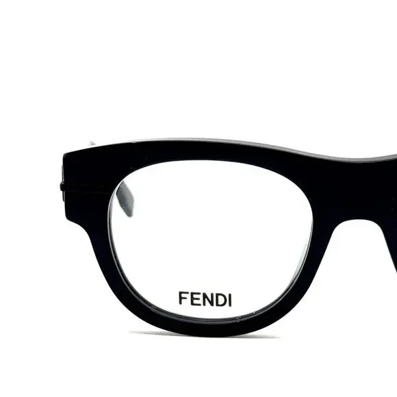 New, FENDI Eyeglasses FE50078I 001 Authentic